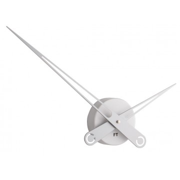 Dizajnové nástenné hodiny Future Time FT9650SI Hands silver 60cm Dizajnové nástenné hodiny Future Time FT9650SI Hands silver 60cm